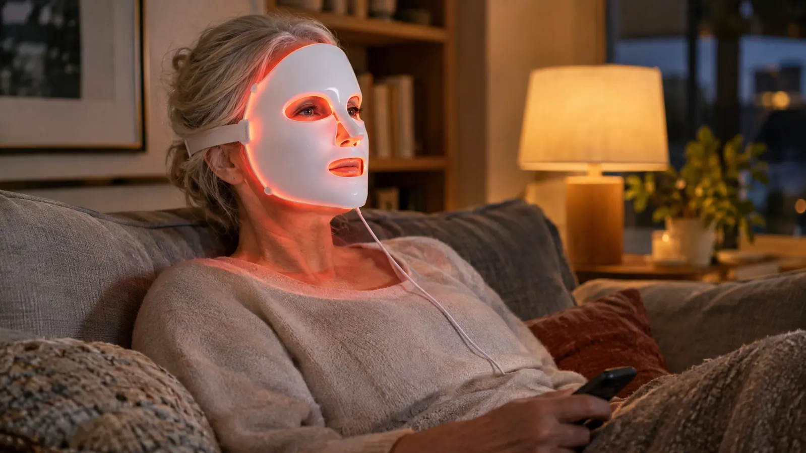 The Face Mask I Wore While Watching the Evening News